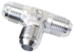Aeroflow Performance With 2 x 1/8" NPT Ports, Silver Finish Flare AN Tee -6AN AF824-06PS Autofit