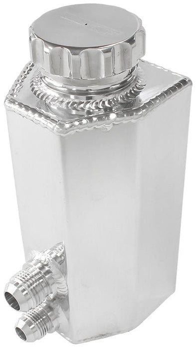 Aeroflow Performance With -8AN & -10AN Ports, 660ml (22.5oz) Universal Fabricated Power Steering Tank - Polished AF77-1032 Autofit