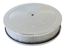 Aeroflow Performance with Paper Element. Suit 5/1/8" 9" x 2" Chrome Air Filter Assembly AF2856-1110 Autofit