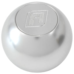Aeroflow Performance With Thread Inserts Bang Shift Billet Round Gear Knob - Silver AF72-9900 Autofit