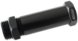 Aeroflow Performance With x2 -6 ORB Ports Universal Through Frame Bulkhead - Black AF877-06BLK Autofit