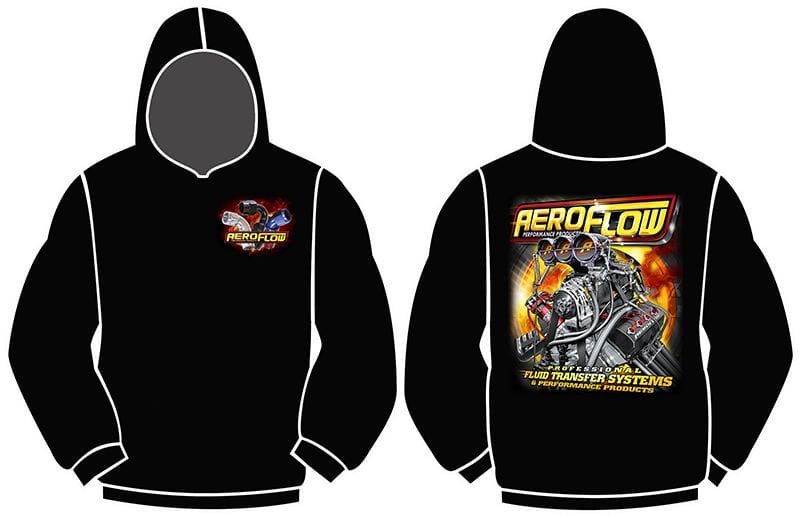 Aeroflow Performance XXX-Large Aeroflow 'Nitro Hemi' Hoodie AFNITRO2HOOD-3XL Autofit