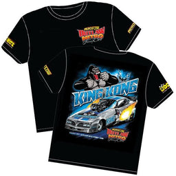 Aeroflow Performance Youth Medium King Kong' Pontiac Trans-Am Outlaw Nitro Funny Car T-Shirt RTKK-YM Autofit