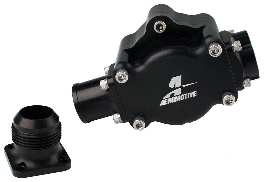 AEROMOTIVE 1.25" Inlet, -12 Outlet. Suit Carb and EFI Applications Atomic Belt Drive Mechanical Fuel Pump ARO11115 Autofit