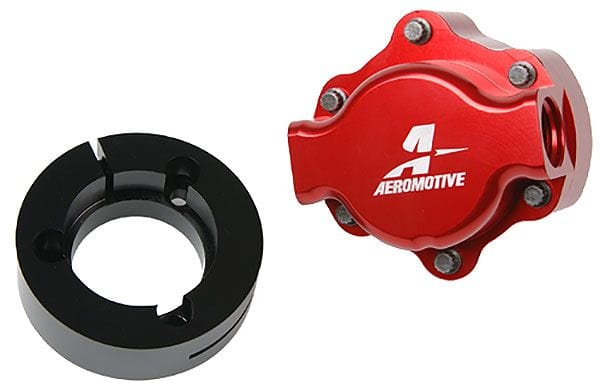 AEROMOTIVE -10 Inlet/Outlet. Suit Carb and EFI Applications Billet Hex Drive Mechanical Fuel Pump ARO11107 Autofit