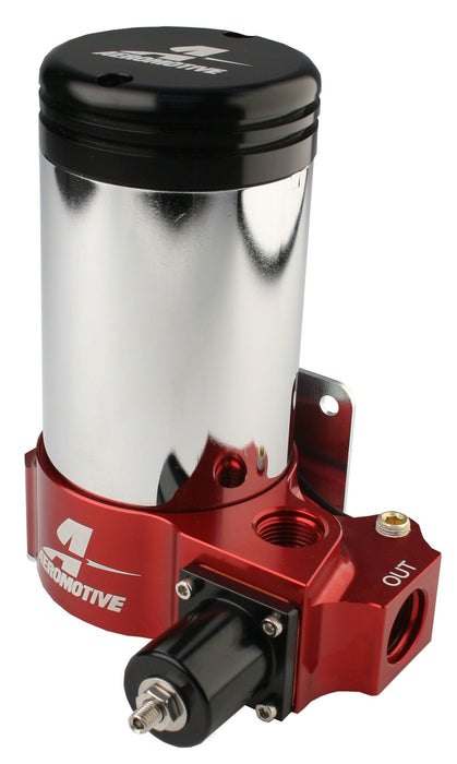 AEROMOTIVE -10 Inlet/Outlet with -8 Return and 1/8" NPT Gauge Port A2000 Electric Fuel Pump ARO11202 Autofit