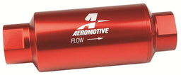 AEROMOTIVE -10 Ports. Red Anodised Finish 10 Micron High-Flow Fuel Filter ARO12301 Autofit