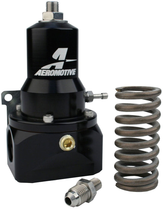 AEROMOTIVE -10AN Inlet/Outlet, -10AN Return, 30-120 PSI With Boost PSI 1:1 Ratio Extreme Flow 2-Port EFI Regulator ARO13134 Autofit