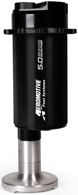 AEROMOTIVE -10ORB Outlet Suit 10" Deep Fuel Cell Brushless Drop-In In-Tank Gearpump - 5.0 GPM (19 LPM) ARO18026 Autofit