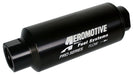 AEROMOTIVE -12 Ports. Black Finish Pro Series 10 Micron High-Flow Fuel Filter ARO12310 Autofit