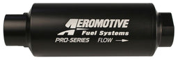AEROMOTIVE -12 Ports. Black Finish Pro Series 10 Micron High-Flow Fuel Filter ARO12310 Autofit