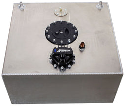 AEROMOTIVE 15 Gal Racing Fuel Cell with 5.0 Brushless Spur Gear Fuel Pump, Variable Speed C Autofit