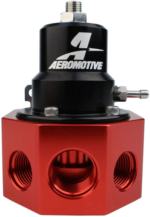 AEROMOTIVE 2-20 PSI. ORB-10 Inlet Ports, ORB-8 Outlet Ports A2000 Bypass Fuel Pressure Regulator ARO13202 Autofit