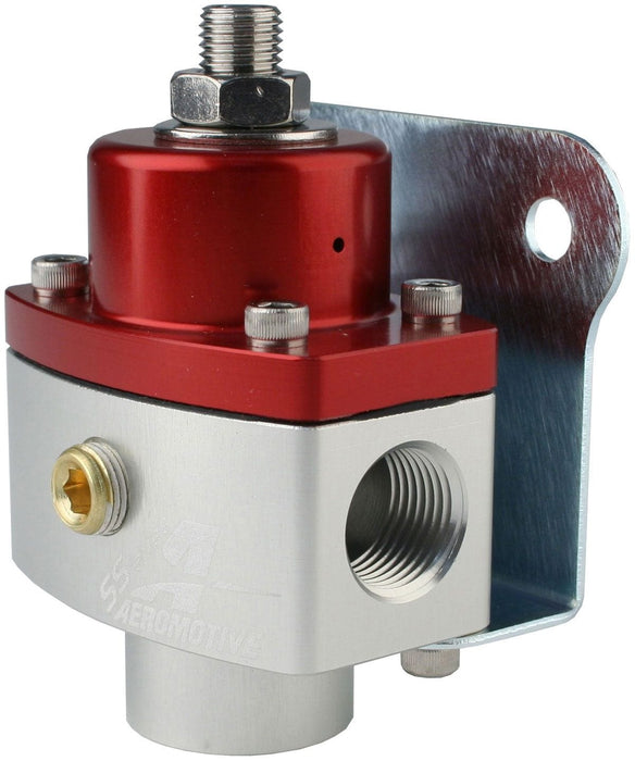 AEROMOTIVE 3/8" NPT Inlet/Outlet Ports with 1/8" NPT Gauge Port SS Adjustable 5-12psi Fuel Pressure Regulator ARO13205 Autofit