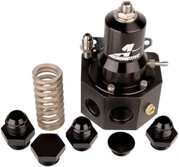 AEROMOTIVE 30-60 PSI. ORB-8/10 Inlet Ports, ORB-10 Return Port Pro Series EFI Fuel Pressure Regulator ARO13110 Autofit