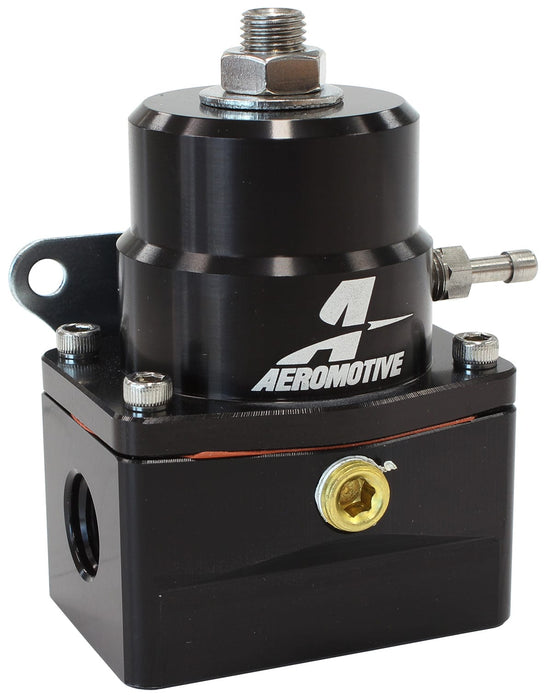 AEROMOTIVE 40-75 PSI. ORB-6 Inlet Ports with ORB-6 Return Port A1000-6 Injected Bypass Fuel Pressure Regulator - Black ARO13131 Autofit