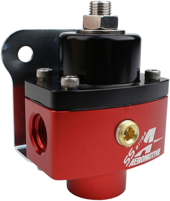 AEROMOTIVE 5-12 PSI. ORB-6 Inlet/Outlet Ports SS Adjustable Fuel Pressure Regulator ARO13201 Autofit