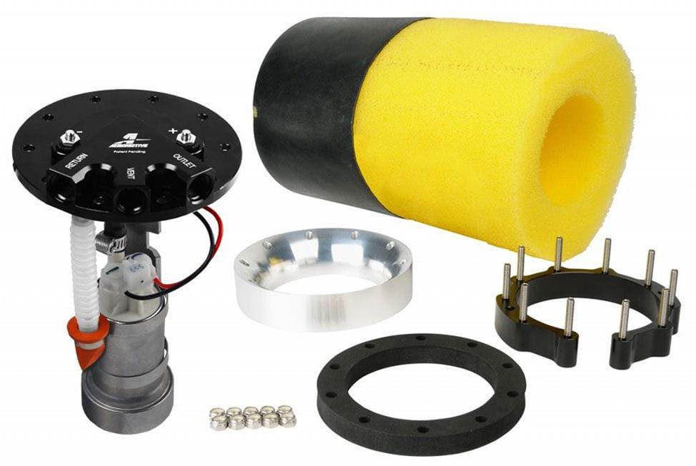 AEROMOTIVE -6AN Outlet With -6AN Return Port & -6AN Vent Suit EFI Or Carburettor Phantom Flex Stealth Fuel System ARO18310 Autofit