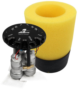 AEROMOTIVE -8AN Outlet, Vent & Return Ports Up To 2400HP Trifekta Phantom In-Tank Kit ARO18311 Autofit