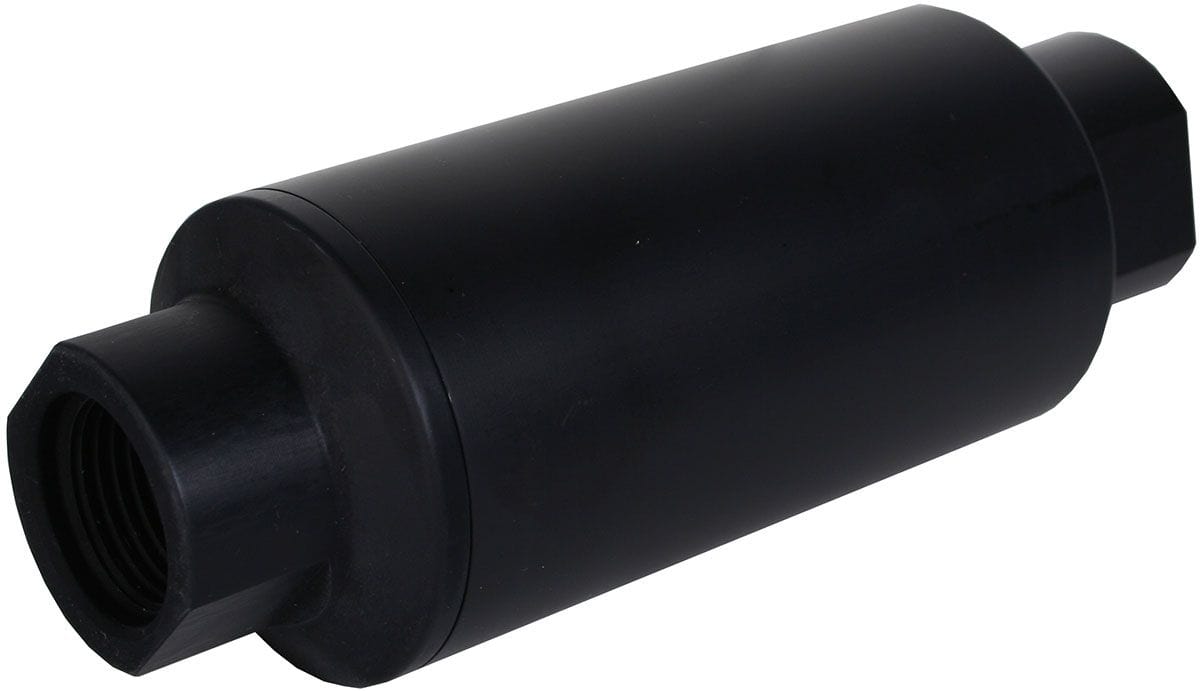 AEROMOTIVE Black 10 Micron Microglass Element With -10 ORB In-Line Fuel Filter ARO12346 Autofit