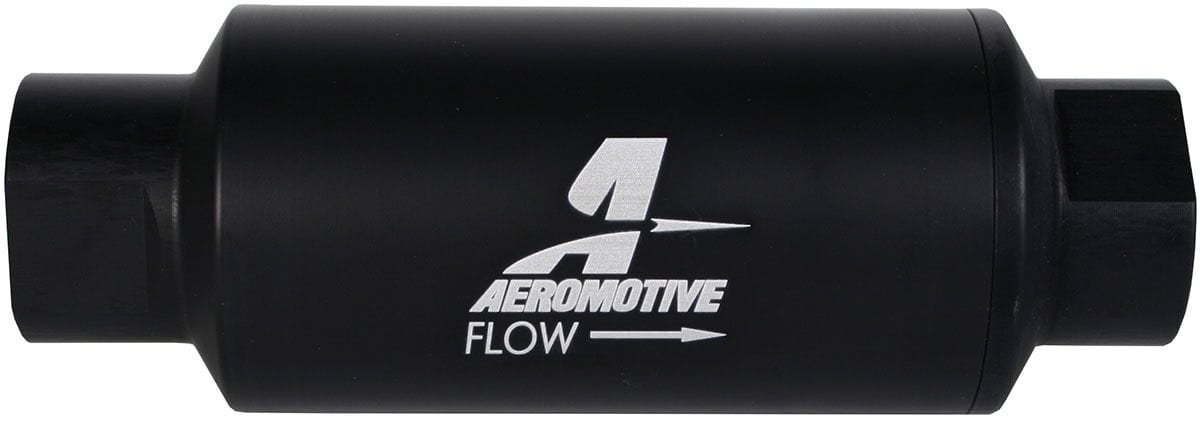 AEROMOTIVE Black 10 Micron Microglass Element With -10 ORB In-Line Fuel Filter ARO12346 Autofit