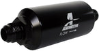 AEROMOTIVE Black 10 Micron Microglass Element With -10AN Male Ends In-Line Fuel Filter ARO12385 Autofit