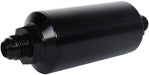 AEROMOTIVE Black 10 Micron Microglass Element With -8AN Male Ends In-Line Fuel Filter ARO12375 Autofit
