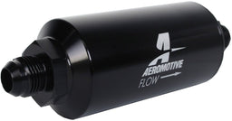 AEROMOTIVE Black 10 Micron Microglass Element With -8AN Male Ends In-Line Fuel Filter ARO12375 Autofit