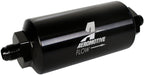 AEROMOTIVE Black 10 Micron S/S Element With -6AN Male Ends In-Line Fuel Filter ARO12345 Autofit