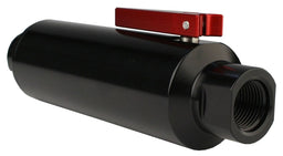 AEROMOTIVE Black 100 Micron S/S Element With -10 ORB & Tap In-Line Fuel Filter ARO12331 Autofit