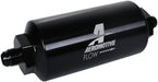 AEROMOTIVE Black 40 Micron S/S Element With -6AN Male Ends In-Line Fuel Filter ARO12348 Autofit
