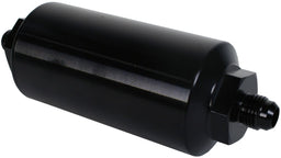 AEROMOTIVE Black 40 Micron S/S Element With -6AN Male Ends In-Line Fuel Filter ARO12348 Autofit