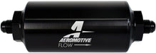 AEROMOTIVE Black 40 Micron S/S Element With -6AN Male Ends In-Line Fuel Filter ARO12348 Autofit