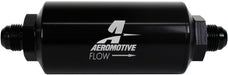 AEROMOTIVE Black 40 Micron S/S Element With -8AN Male Ends In-Line Fuel Filter ARO12378 Autofit