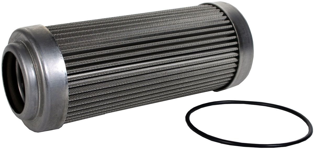 AEROMOTIVE Suit -12 Port Fuel Filters 100 Micron Stainless Steel Fuel Filter Element ARO12602 Autofit