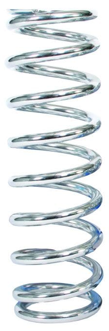 AFCO 2-5/8" I.D., 10" long, Mirror Finish, 250 lbs Rate Coil Over Spring AFC23250CR Autofit