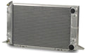 AFCO Double Pass, Overall Height 13.25" x 21.5" Tank Width, RH Inlet, RH o Scirocco-Style Drag Racing Radiator AFC80104N Autofit