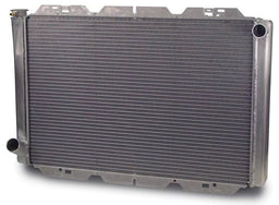 AFCO Ford Style Natural Satin Finish, 31" x 19", RH Inlet, LH outlet Universal Fit Cross Flow Aluminium Radiator AFC80102FN Autofit