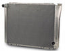 AFCO GM Style Natural Satin Finish, 26" x 19", LH Inlet, RH outlet Universal Fit Cross Flow Aluminium Radiator AFC80103N Autofit
