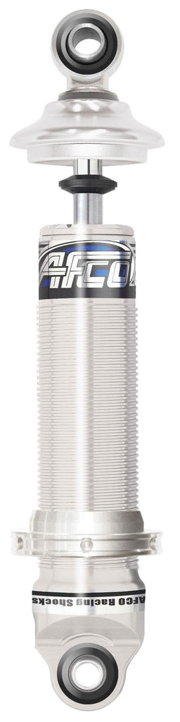 AFCO Polished Billet, Threaded Body, 4" Stroke, 5/8" ID Polyurethane Bush Aluminium Hot Rod Shock Absorber AFC1340SRBT Autofit