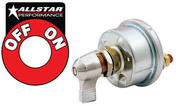 ALLSTAR Rated at 175amp Continuous Duty Battery Disconnect Switch with Decal, Double Pole RS-ALL80157 Autofit