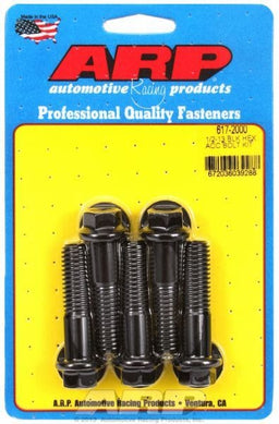ARP 1/2" UNC x 2.000" UHL With 9/16" Socket Head 5-Pack Bolt Kit, Hex Head Black Oxide AR617-2000 Autofit
