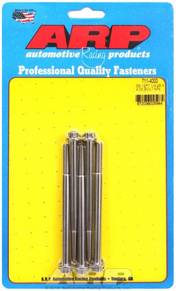 ARP 1/4" UNF x 4.000" UHL With 5/16" Socket Head 5-Pack Bolt Kit, 12-Point Head S/S AR711-4000 Autofit