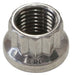 ARP 10mm X 1.25 Thread, 12mm Socket (Single Nut) 12-Point Nut, Polished S/S AR400-8344 Autofit