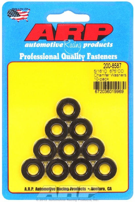 ARP 5/16" I.D, .675" O.D .120" Thick with Chamfer (10-Pack) Special Purpose Washer AR200-8587 Autofit