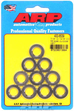 ARP 7/16" I.D x .812" O.D x .120" Thick (10-Pack) S/S Washer With Chamfer AR400-8539 Autofit