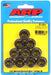 ARP 7/16" UNF Thread, 1/2" Socket (10-Pack) 12-Point Nut, Chrome Moly Black Oxide AR301-8354 Autofit