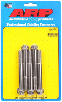 ARP 7/16" UNF x 3.750" UHL With 7/16" Socket Head 5-Pack Bolt Kit, 12-Point Head S/S AR714-3750 Autofit