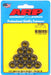 ARP 9mm X 1.00 Thread, 11mm Socket (10-Pack) 12-Point Nut, Chrome Moly Black Oxide AR300-8361 Autofit