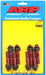 ARP Anodized Red Break-Away Blower Stud Kit, 12-Point Nut AR100-0602 Autofit
